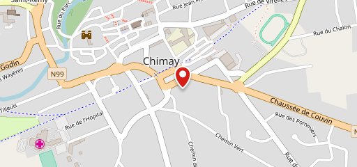 Espace Pizza de Chimay sur la carte