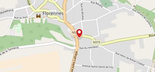 Espace Pizza Florennes sur la carte