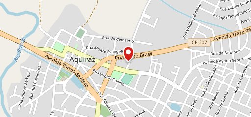 Espaço da Pizza Aquiraz no mapa