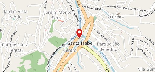 Espaço Vida Saudável Santa Isabel на карте