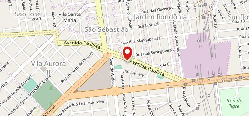 Espetaria Paulista no mapa