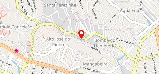 Espetinho da Ceça no mapa