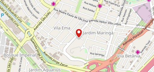 Espetinho da Ema en el mapa