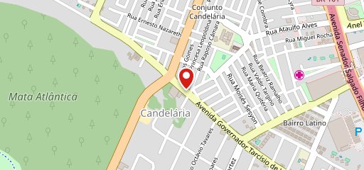 Apodi Candelária en el mapa