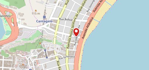 Espeto Brasileiro Restaurante em Copacabana - RJ no mapa