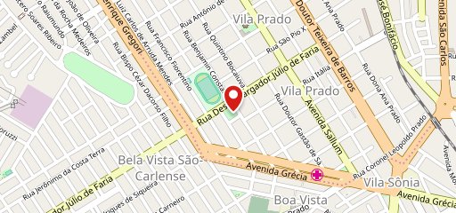 Espeto da Praça no mapa