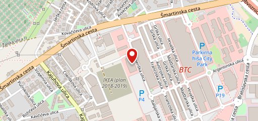 ESPRESSO d.o.o. Ljubljana, PE ESPRESSO BTC sulla mappa