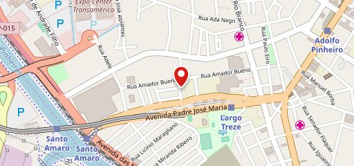 O Amarelinho Restaurante no mapa