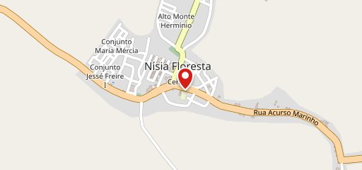 Estabelecimento caipira no mapa