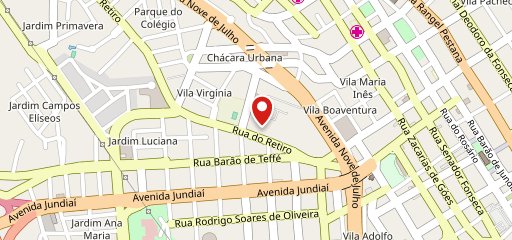 Estação Jundiahy no mapa