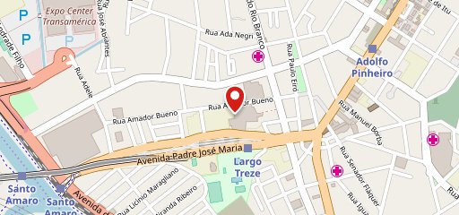 Estaleiro Santo Amaro no mapa