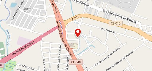 Estela Pizza Eusébio no mapa