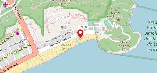 Quiosque Estrela de Luz no mapa