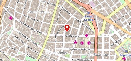 Estrela Tele Pizza no mapa