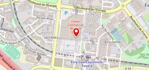 ETIENNE Coffee & Shop Evry 2 sur la carte