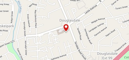 Nando's Douglasdale sur la carte