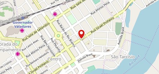 Evandro’s Centro no mapa