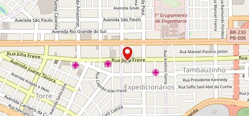 Executivo Grill no mapa