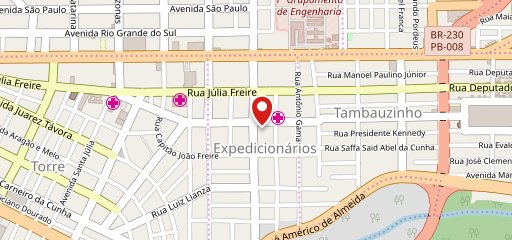 Executivo Premium no mapa