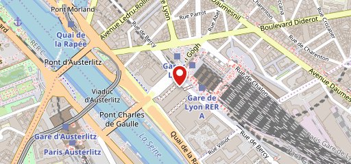 EXKi Rue de Bercy sur la carte