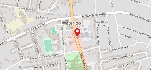 EXKi Waterloo sur la carte