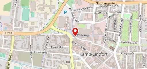 Cafe Extrablatt Kamp-Lintfort sur la carte