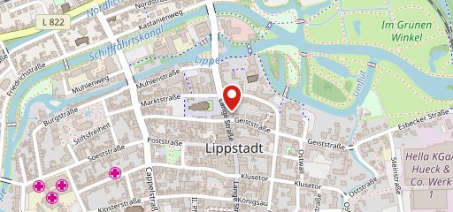 Café Extrablatt Lippstadt sur la carte