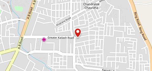 Faasos Saket on map