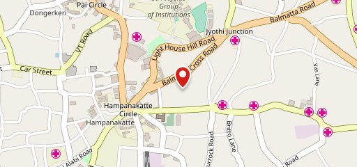 Faasos Hampankatta on map