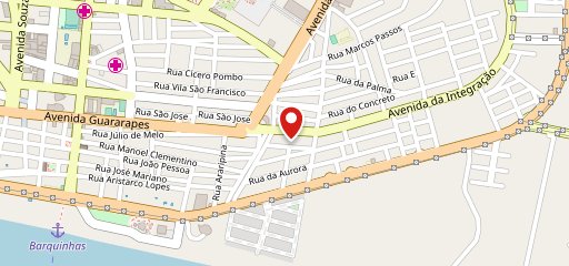 Fabão Pizzaria no mapa