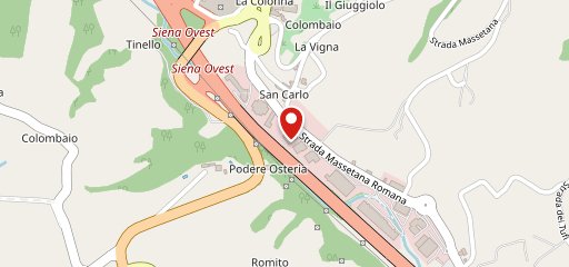 Fabbrica dei Gusti Siena sulla mappa