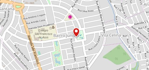 Fabbrica Di Pizza Anápolis no mapa