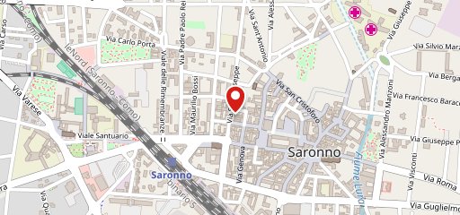 Pizzeria Fabbrica Pizza - Saronno sulla mappa