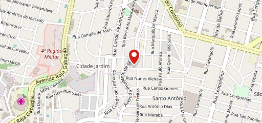 Fábrica de Bolos Vó Alzira no mapa