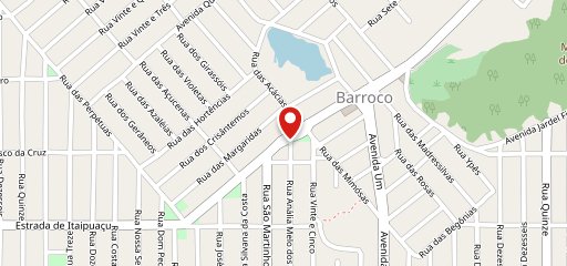 Fábrica de Bolo Vó Alzira Itaipuaçu no mapa