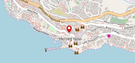 FABRIKA COFFEE Herceg Novi auf Karte