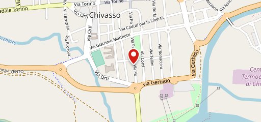 Pizzeria Facula chivasso sulla mappa