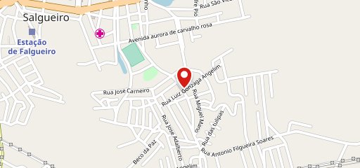 Faell delivery pizzaria no mapa