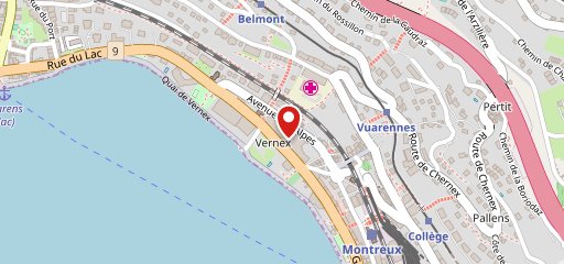 Fairmont Le Montreux Palace sulla mappa