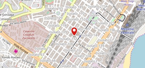 Panificio Falcone - Messina sulla mappa