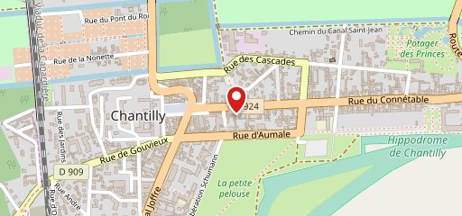 Family Pizza Chantilly sur la carte