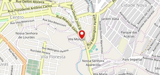 Vila Famosa on map