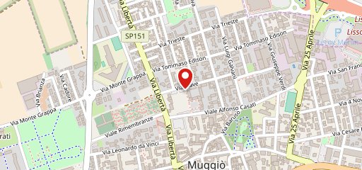 Fantapizza Muggiò sulla mappa