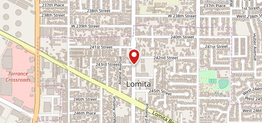 Fantastic Cafe Lomita on map