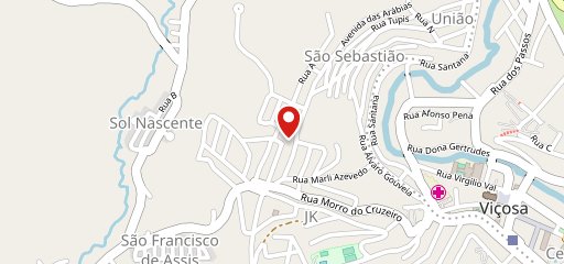 Farias Pizzaria no mapa