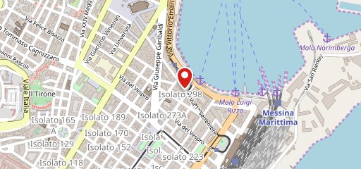 Farine - Pizzeria Messina sulla mappa