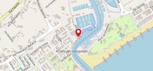 Ristorante Faro Piave sulla mappa