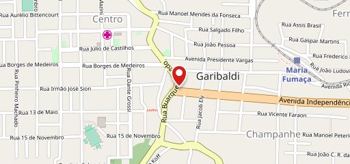 Farra Pizza Burger - Garibaldi no mapa