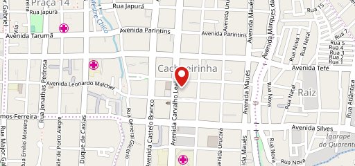 Fast Coxinha no mapa