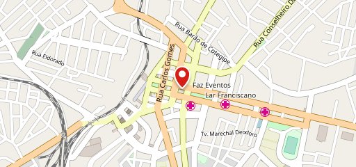 Milano Pizzaria e Restaurante no mapa